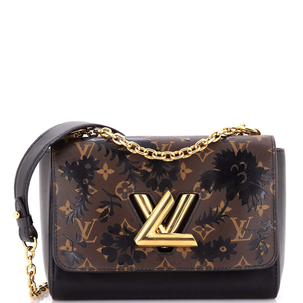 Louis Vuitton MM Twist Handbag Limited Edition Blossom Monogram Canvas